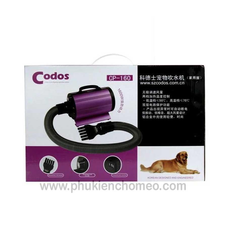 Máy sấy lông chó mèo Codos CP160