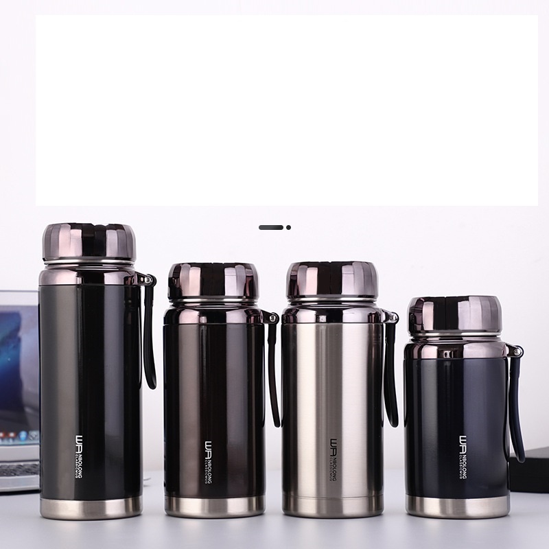 Bình giữ nhiệt inox 304 dung tích 1000ml 2 lớp cách nhiệt giữ nóng lạnh cao cấp dung tích 600ml, 1000ml, 1200ml