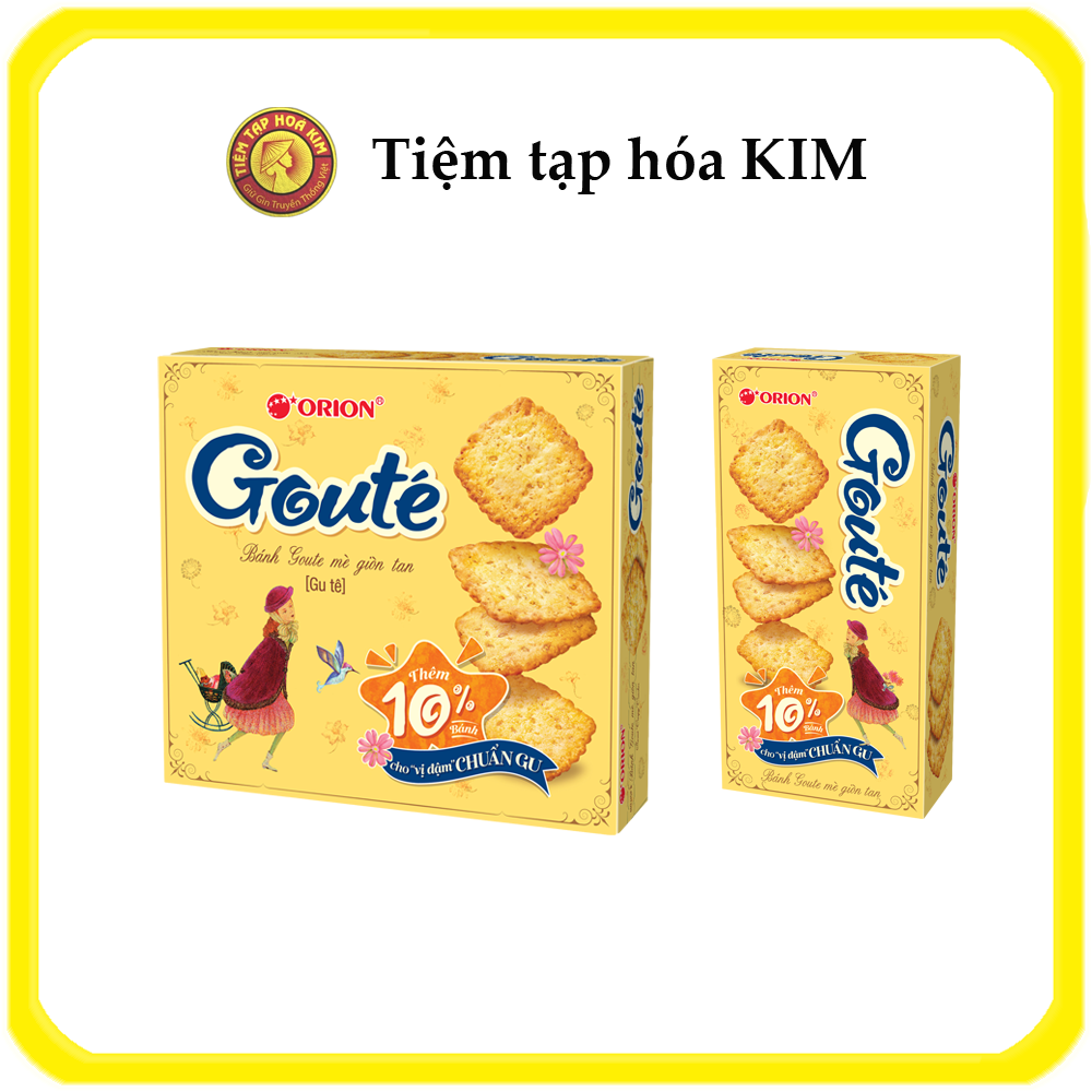 Bánh quy mè Goute hộp
