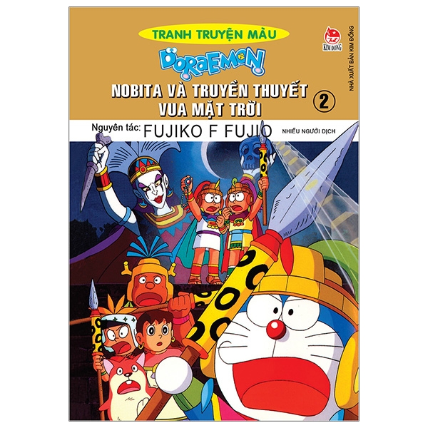 Fahasa - Doraemon Tranh Truyện Màu - Nobita Và Truyền Thuyết Vua Mặt Trời - Tập 2 (Tái Bản 2019)