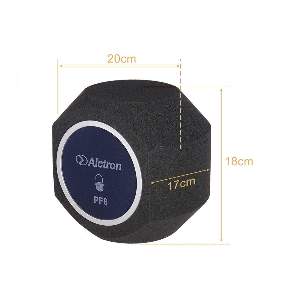 Màng chắn lọc âm cho micro phòng thu mini | Alctron PF8