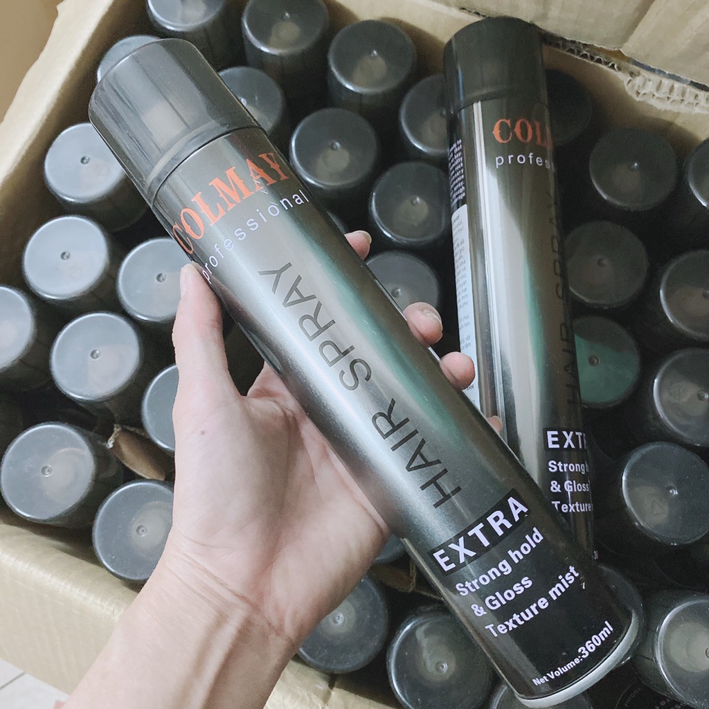 Gôm xịt tóc Colmav 360ml – Colmav Hair Spray
