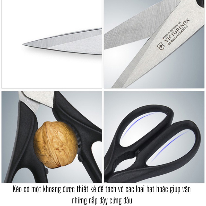 Kéo bếp đa năng Victorinox chuyên cắt thịt, cá