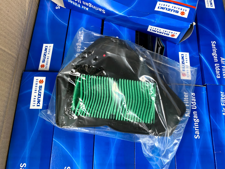 Lọc gió zin Satria - Raider Fi nhập suzuki indo