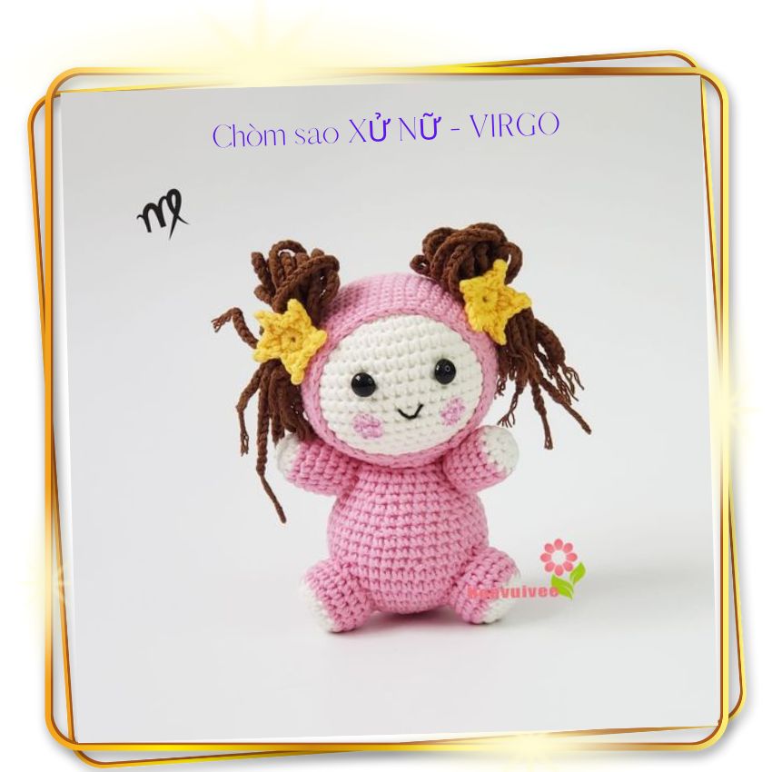 Thú bông móc len thủ công - 12 cung hoàng đạo / Hoavuivee