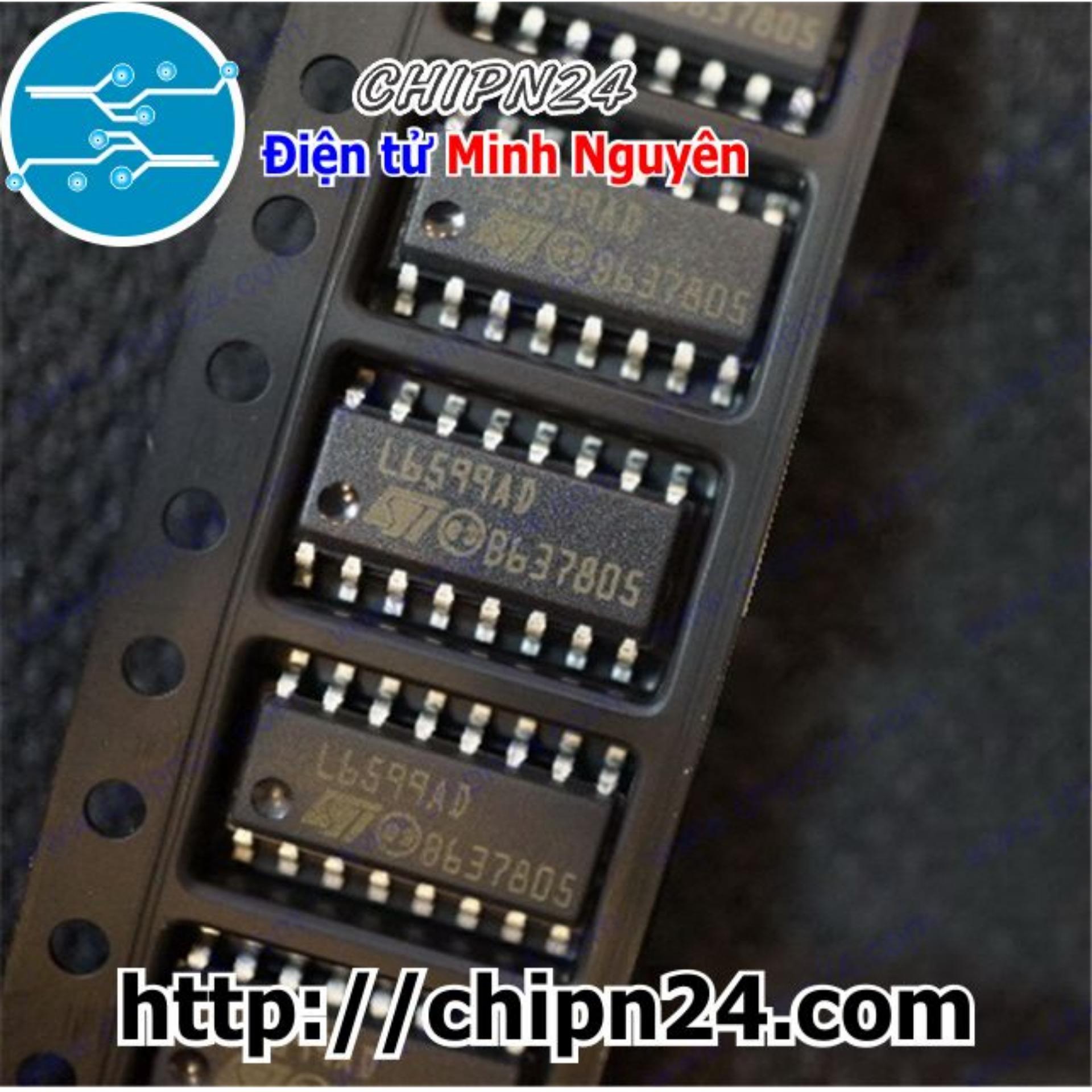 [1 con] (SOP) IC Dán L6599 SOP-16 (SMD) (L6599D 6599)