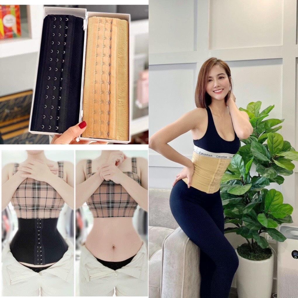Gen Nịt Bụng - Siết Eo Sline - Đai Nịt Giảm Mỡ Bụng Cho Eo Thon Gọn