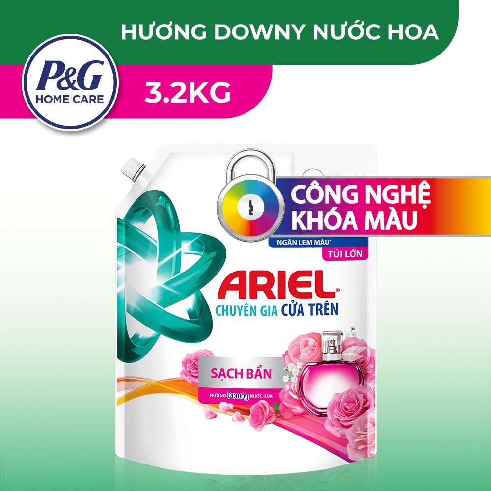NƯỚC GIẶT ARIEL MATIC 3,2 kg - 3,5 kg (CHO MÁY GIẶT CỬA TRÊN)