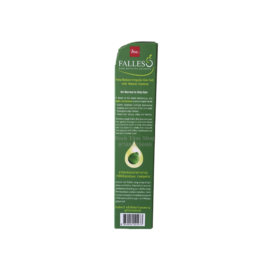 Dầu Gội Falles Ngăn Rụng, Kích Thích Mọc Tóc 300ml