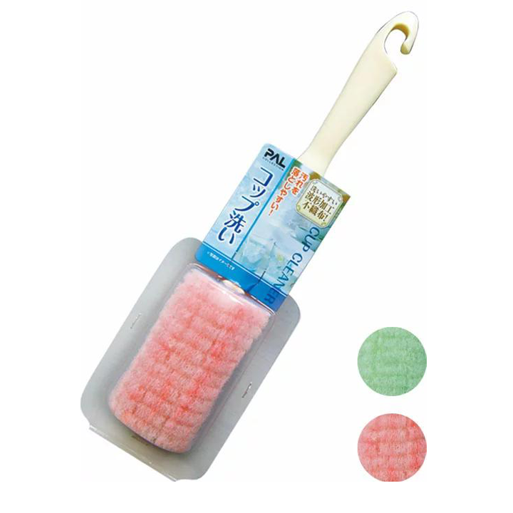Mút cọ rửa bình sữa Seiwapro Nhật Bản 25cm đầu mút mềm, Tay cầm chắc chắn