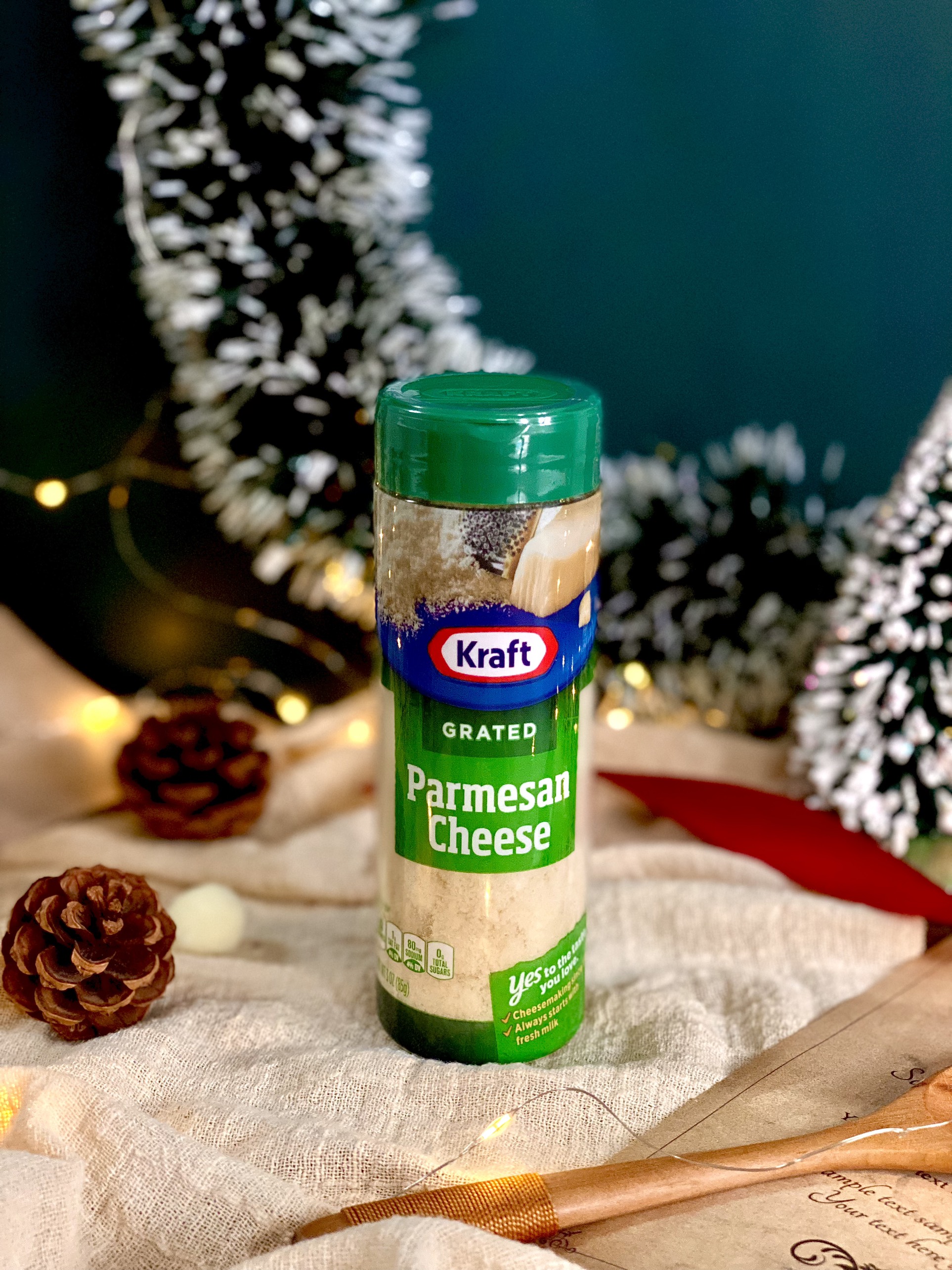 Phomai rắc Kraft Parmesan Cheese ( có 2 size Hũ ) - 680gram và 85gram