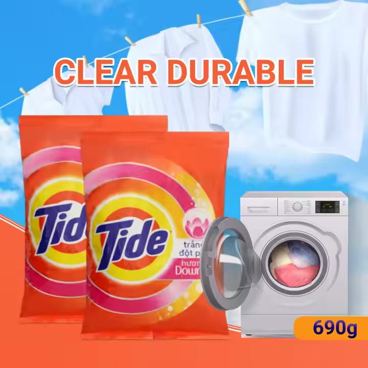 Bột giặt Tide trắng đột phá hương Downy 690g