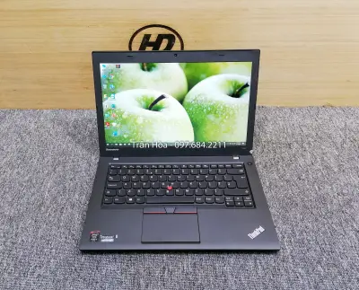 Laptop dùng văn phòng, học tập, giải trí - Thinkpad T450 - Core i5, ram 4GB, ổ SSD 120GB, Màn 14inch