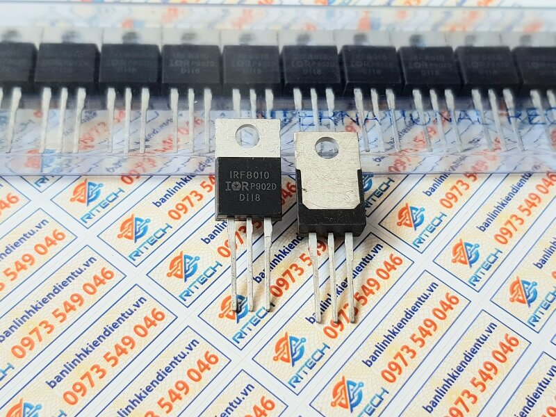 [Combo 3 chiếc] IRF8010 Mosfet kênh-N 80A/100V TO-220C