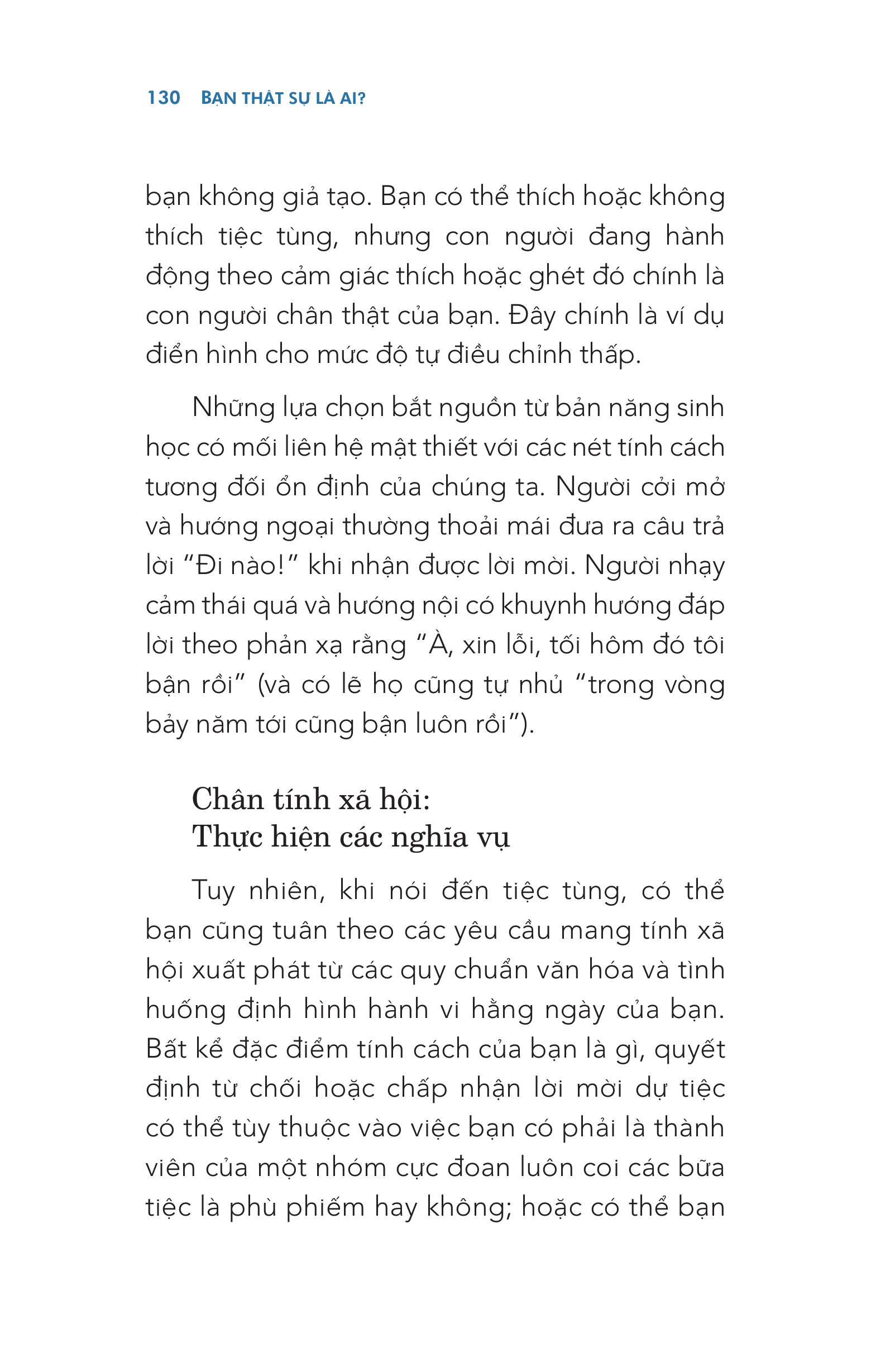 Bạn Thật Sự Là Ai? Who Are You, Really?