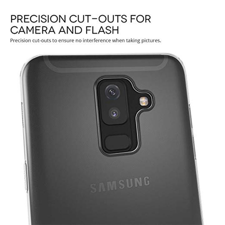 ỐP LƯNG DẺO SILICON TRONG SUỐT SAMSUNG GALAXY A6+ (PLUS)