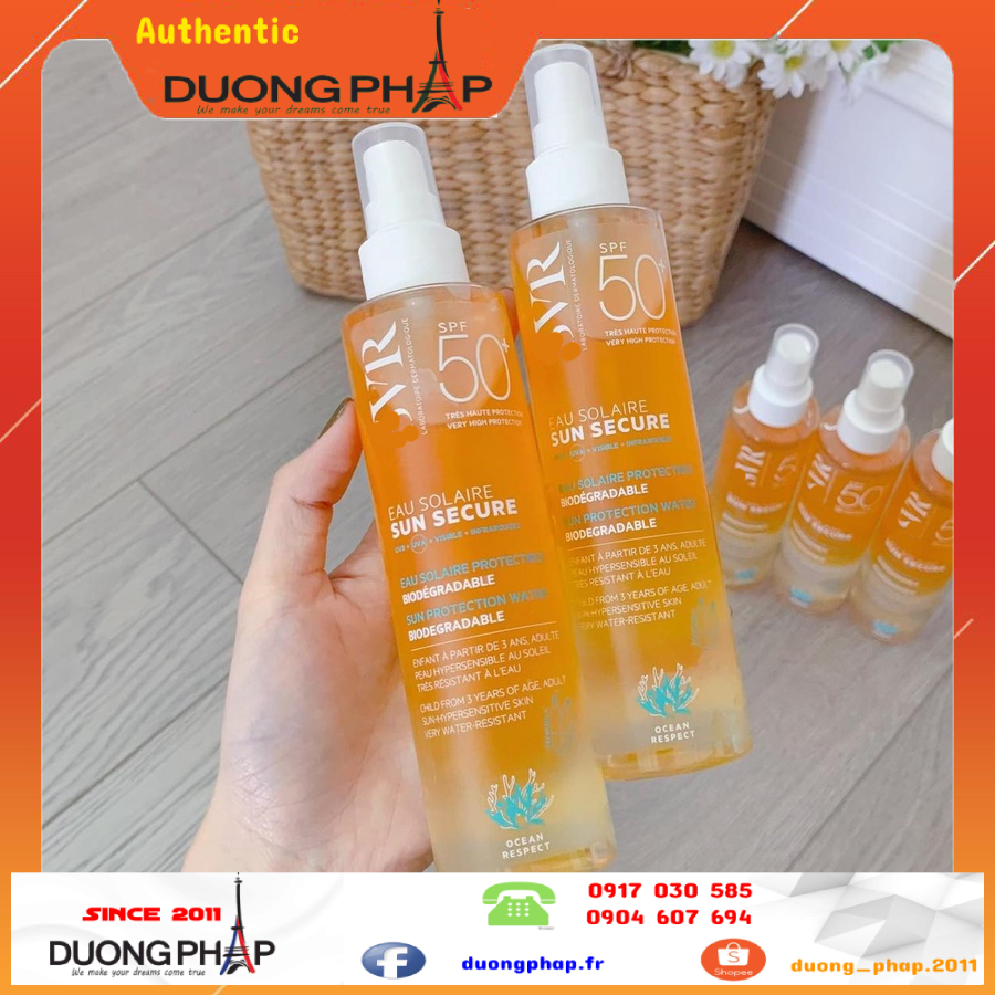 Xịt chống nắng S.v.r Sun Secure 200ml