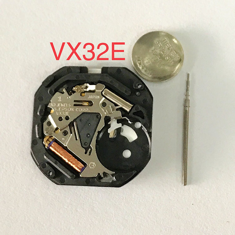 Máy đồng hồ Seiko Epson VX32E VX32 Japan Movement 1 lịch máy OP
