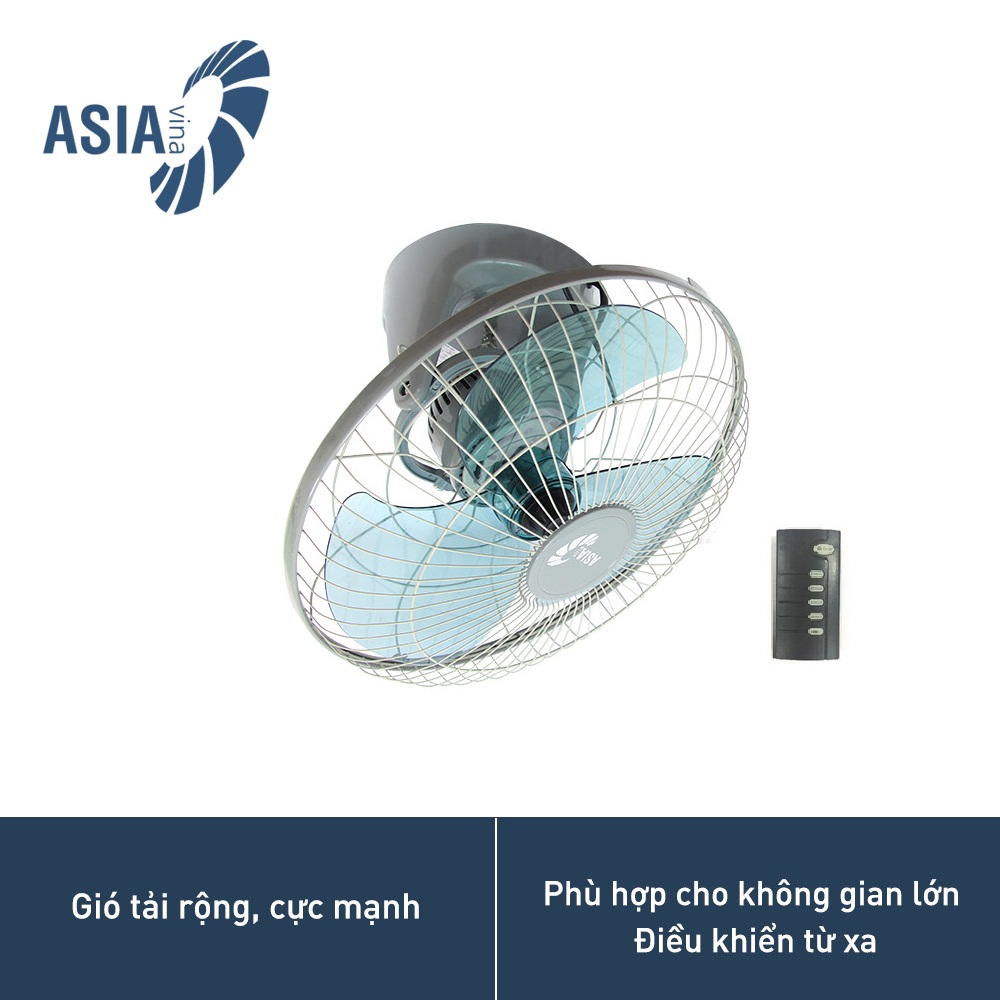 Quạt trần đảo Asia X16002 ( có điều khiển từ xa, 55W)