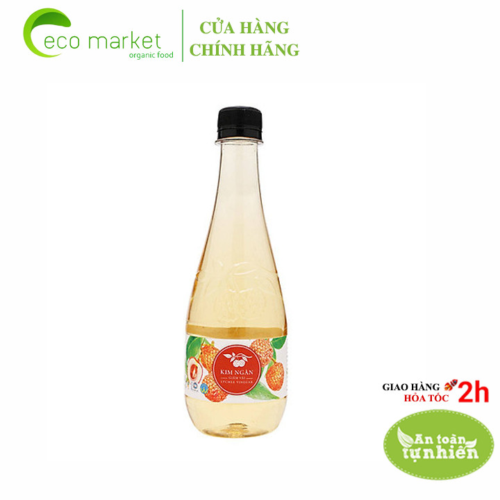 Giấm Vải Kim Ngân (450ml)