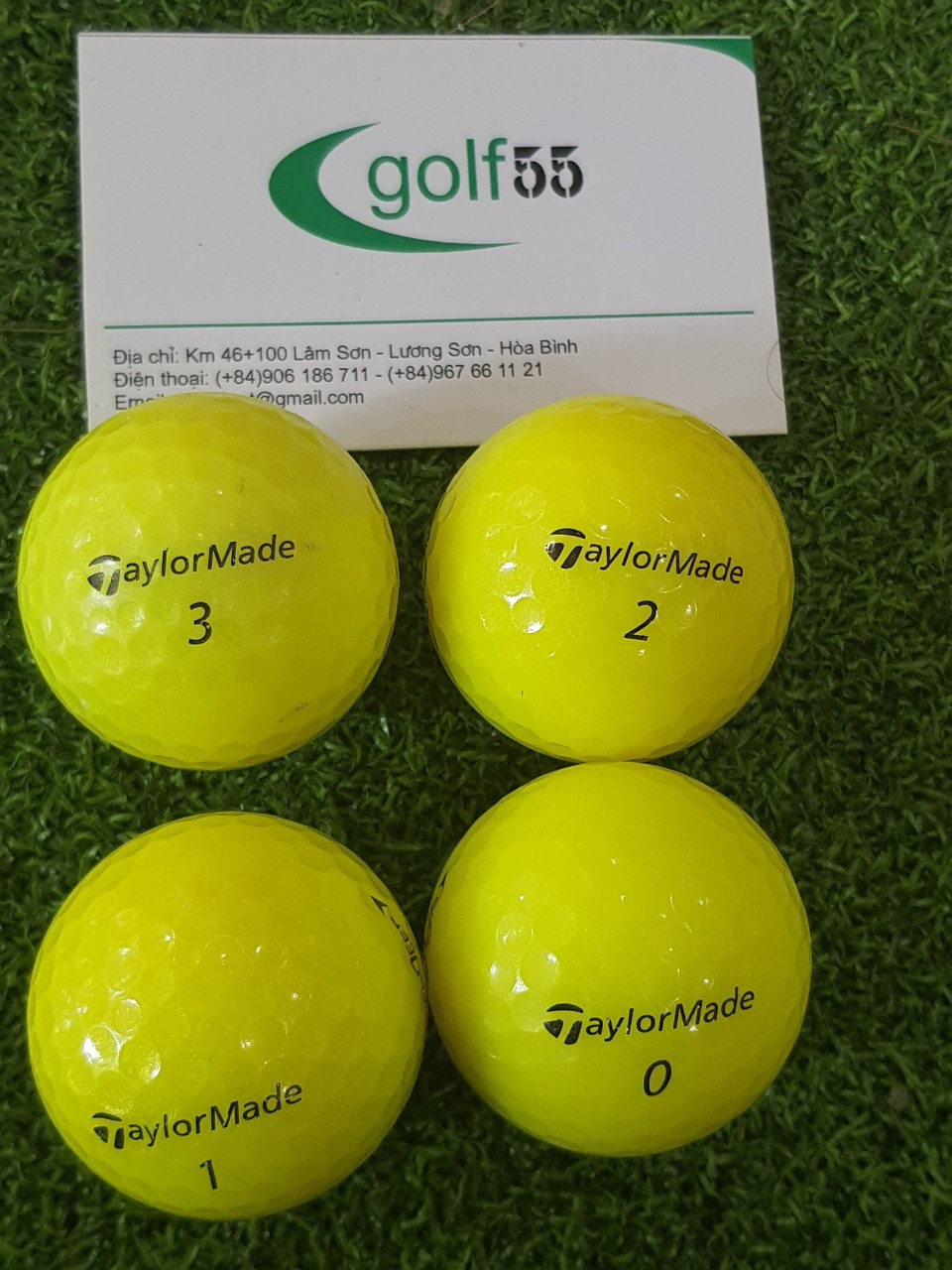 10 bóng golf cũ taylormade độ mới 99%