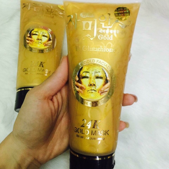 Mặt nạ vàng 24k Thái Lan