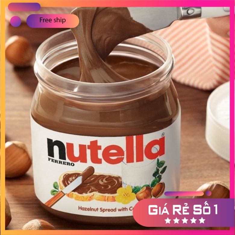 Bơ Hạt Phỉ PHẾT CACAO NUTELLA 200g-750g