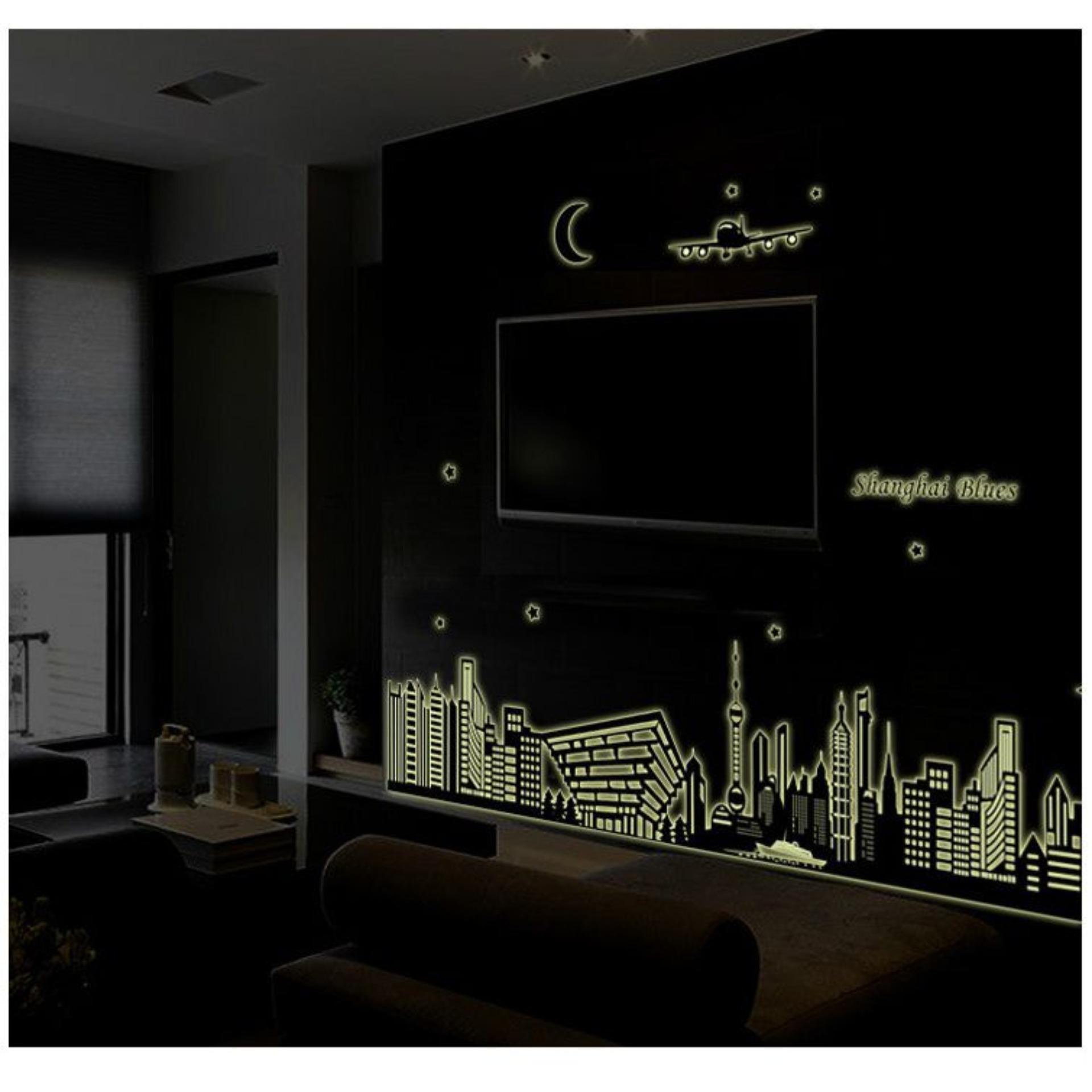 [HCM]Decal dán tường Dạ quang Thượng Hải DDQ012 (60 x 170 cm)