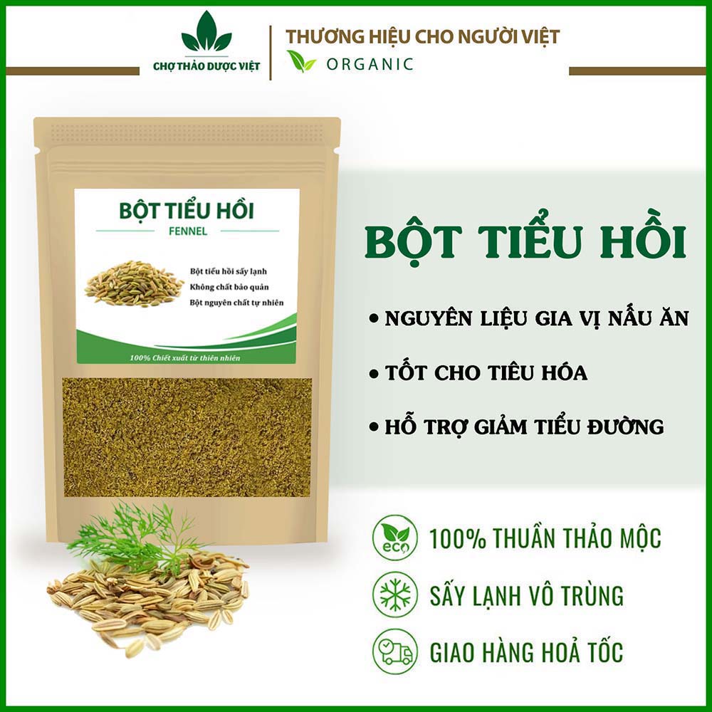 Bột tiểu hồi 100g - chợ thảo dược việt