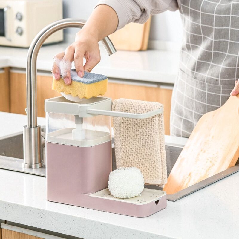 Nước rửa chén / Hộp Đựng Nước Rửa Chén Đa Năng
