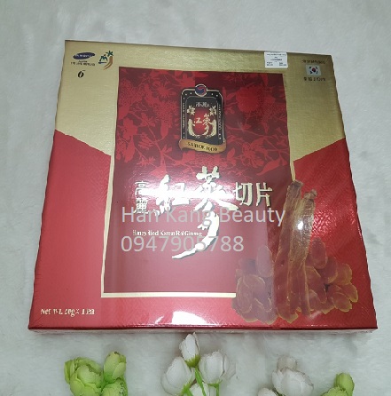 Sâm lát tẩm mật ong Sambok 20g x 10gói