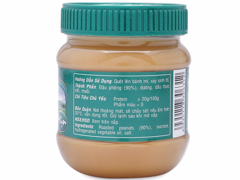 Bơ đậu phộng mịn Golden Farm 170gr