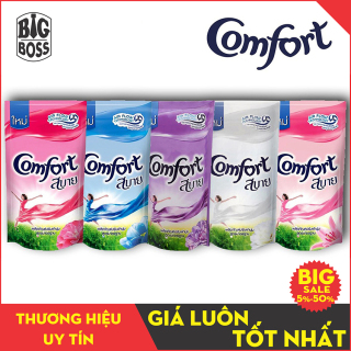 5 túi nước xả mềm vải Comfort Thái Lan 580ml. big bosss. Ngâm xả nước sau thumbnail