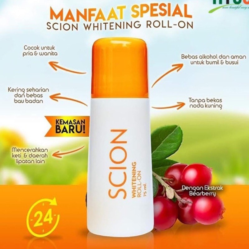 Lăn khử mùi scion nuskin hàng mỹ 75ml chính hãng - giúp khử mùi hiệu quả