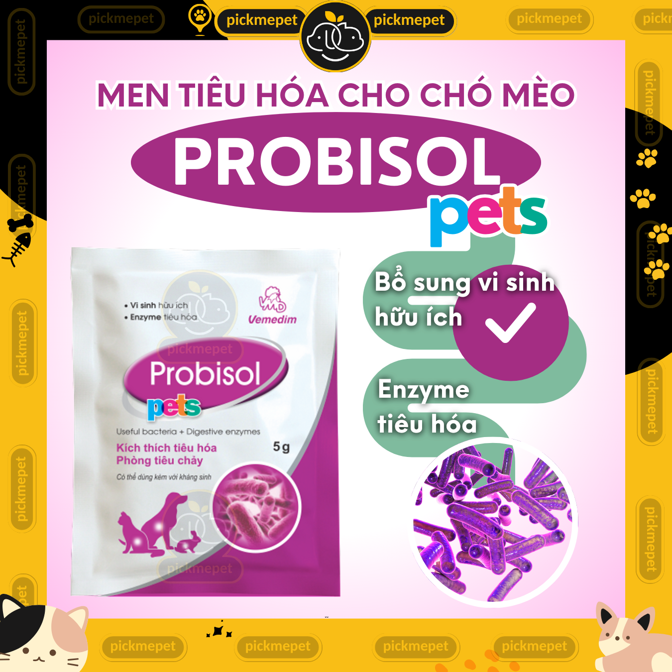 Probisol Pets Digestive Enzyme for Dogs and Cats - 5g Pack