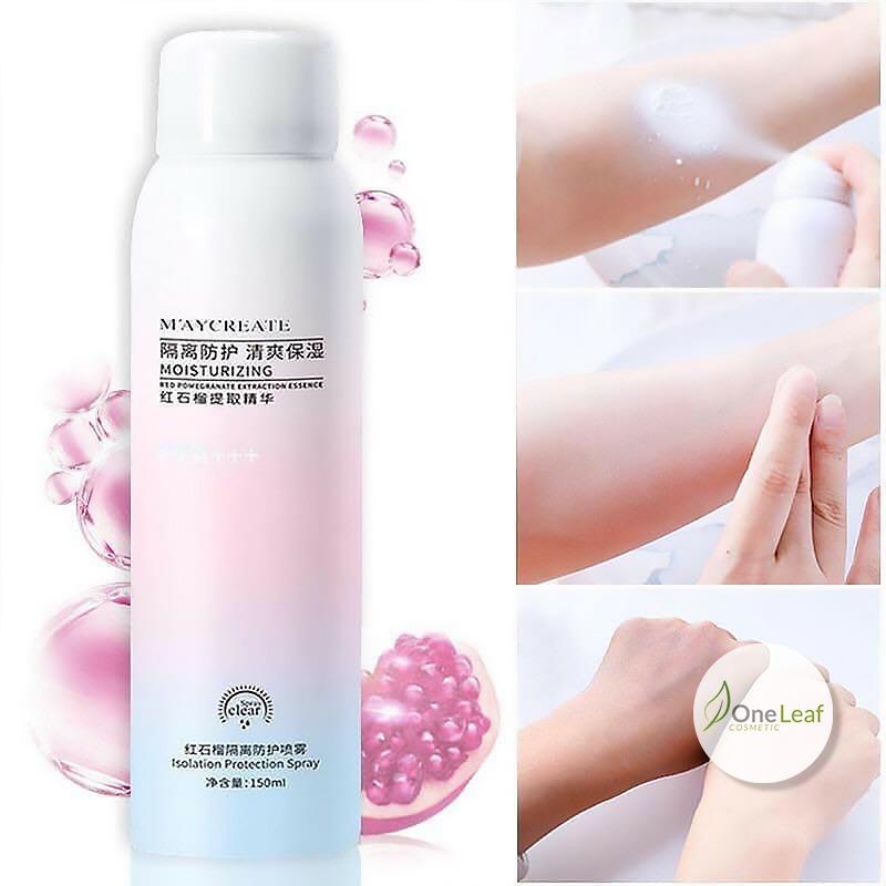 [HCM]Xịt Chống Nắng Trắng Da Maycreate 150ml SPF35 OL023