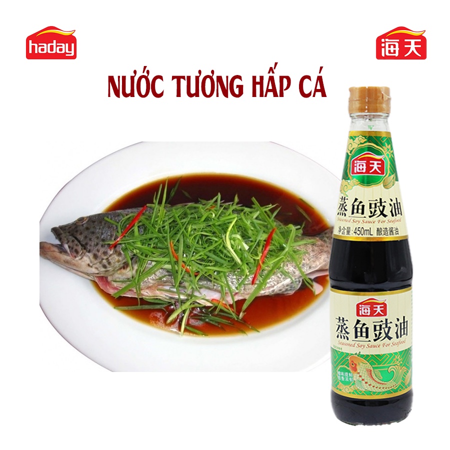 Nước Tương Hấp Cá Hải Thiên 450ml - Hấp Cá Kiểu HK