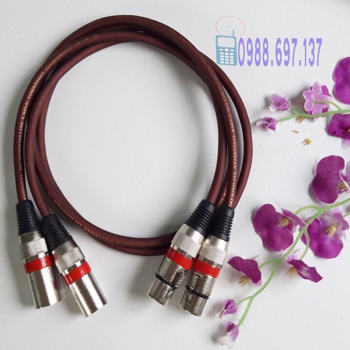 dây kết nối canon cao cấp 2 đầu đực cái