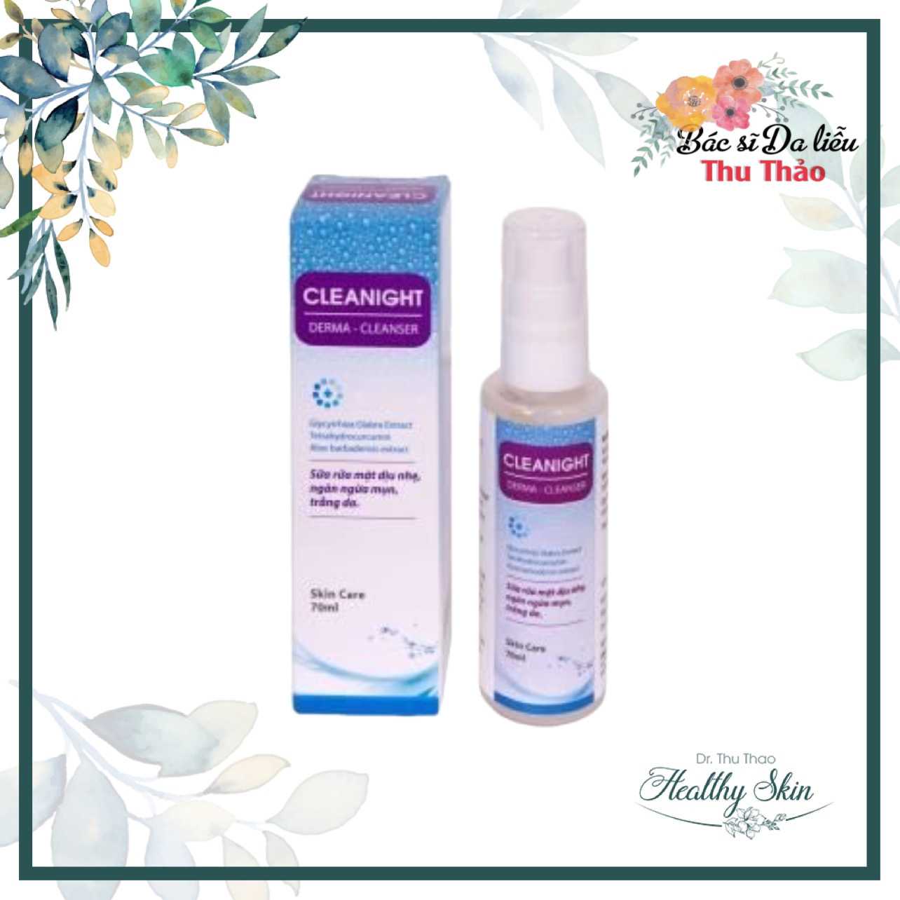 [70mL] SỮA RỬA MẶT CLEANIGHT DÀNH CHO MỌI LOẠI DA