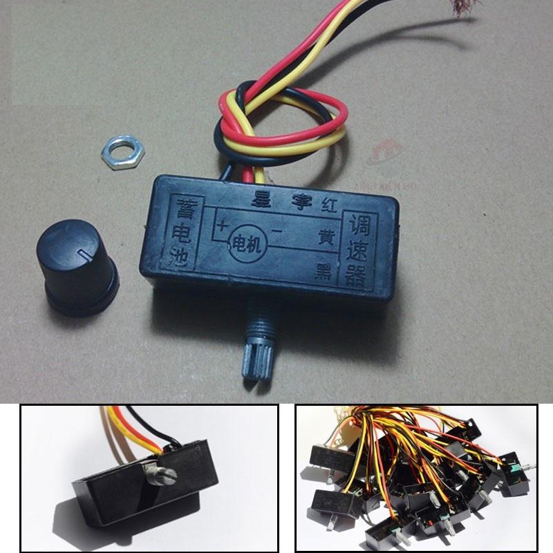 Điều tốc motor 12v - Có chiết áp điều chỉnh tốc độ
