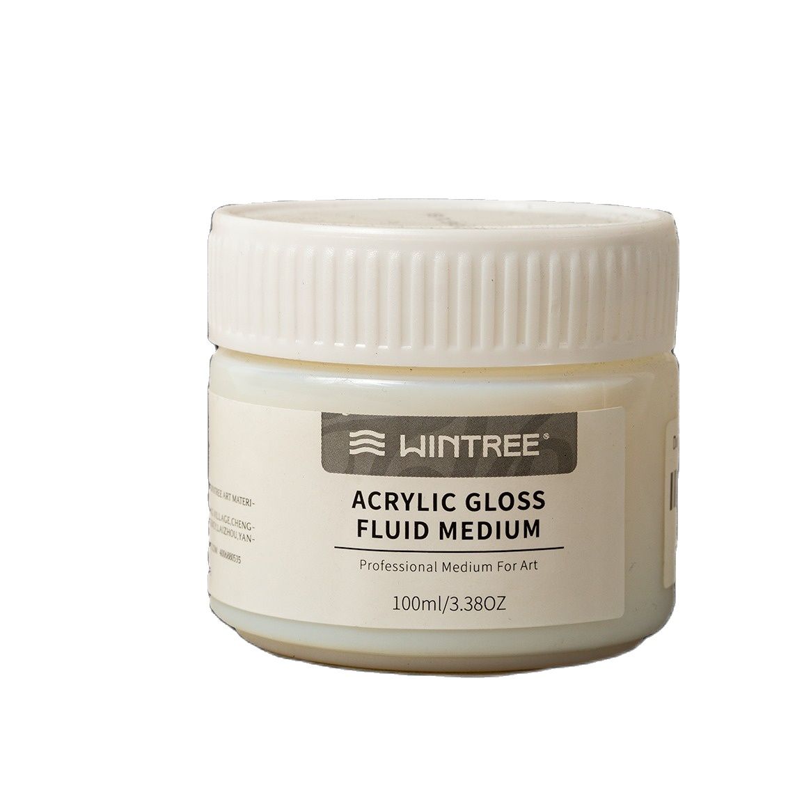 Dung môi tạo độ bóng dạng lỏng, dung môi pha màu acrylic, dung môi Wintree, Acrylic Gloss Fluid Medium - Họa cụ Colormate