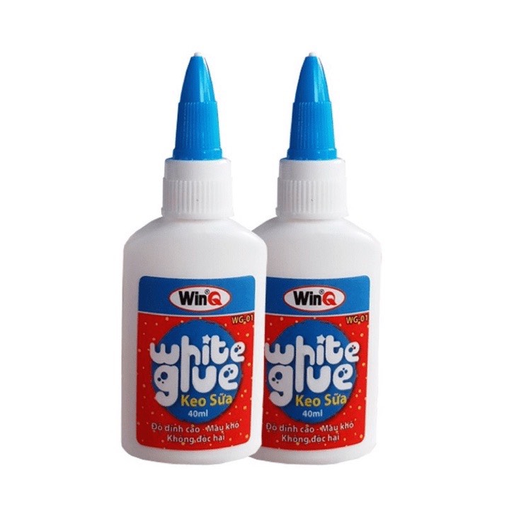 Keo sữa WinQ White Glue 40ml (WG-01)