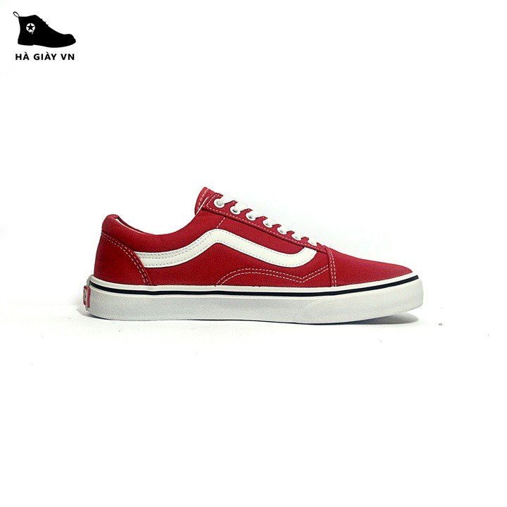 Giày sneaker van old skool đỏ full box đủ size