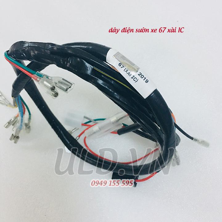 [HCM]dây điện sườn xe 67 xài IC