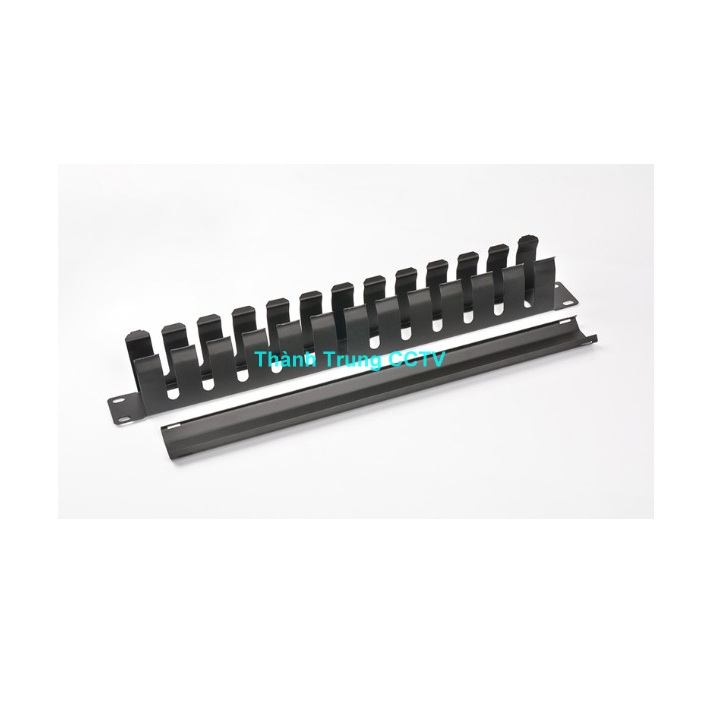 Thanh quản lý cáp ngang tủ rack 19 inch
