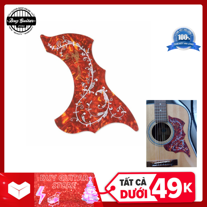 Stickers scratch-resistant surface guitar-stickers guitar red motifs bird-stickers scratch-resistant guitar single guitar store accessories guitar good price