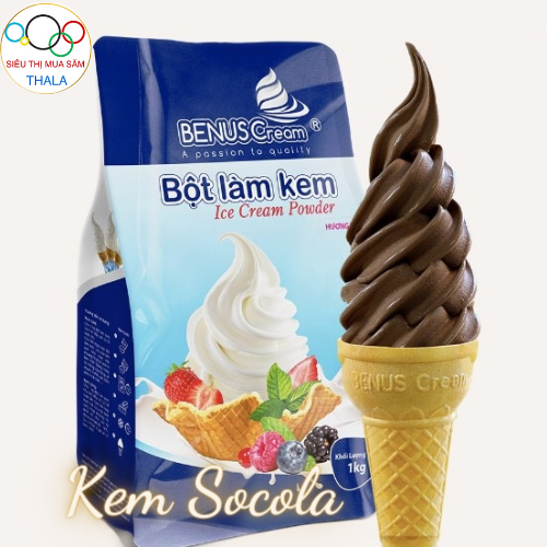 Combo bột kem socola và vani