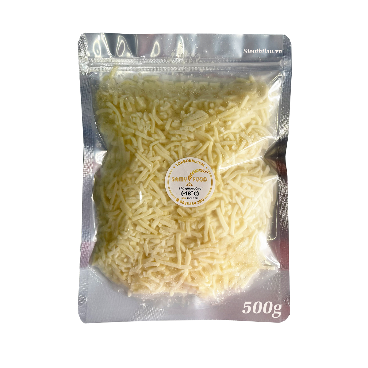 FREESHIPMAX [Tokbokki Store] Phô Mai Sợi Pháp Mozzarella Gói Chiết