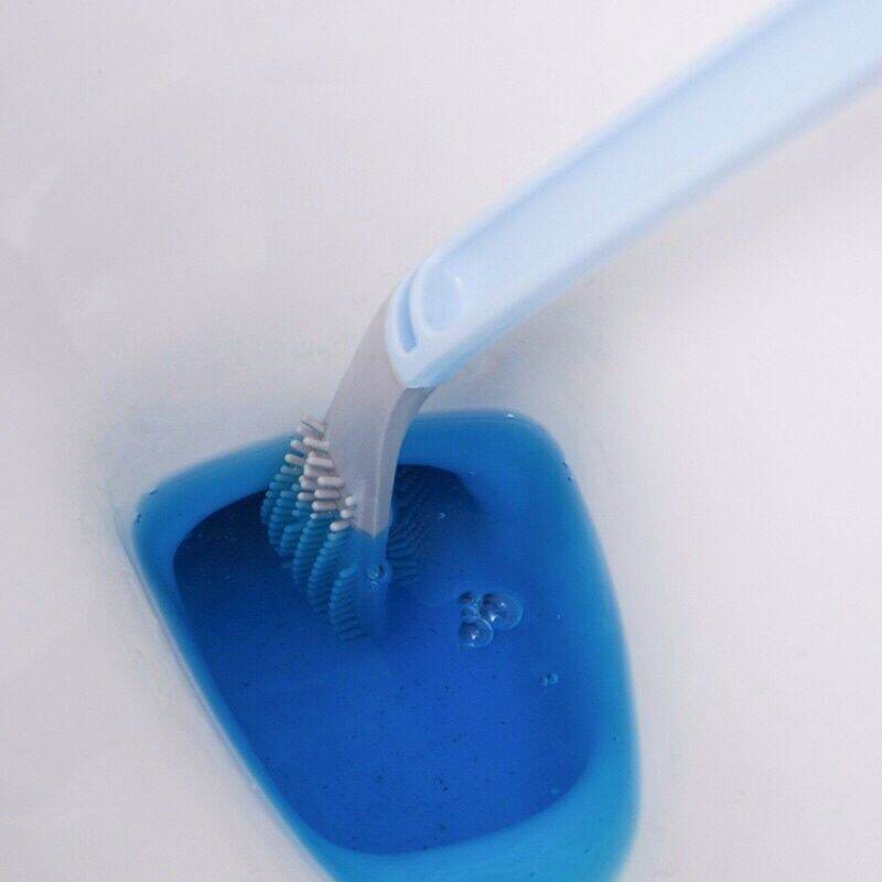 chổi cọ toilet silicon thông minh