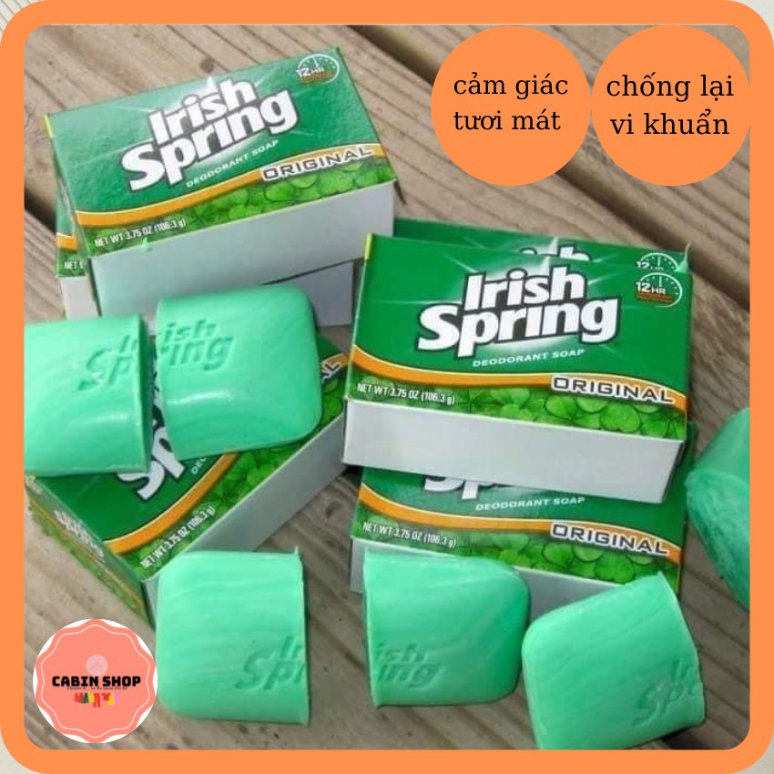 XÀ BÔNG CỤC IRISH SPRING ORGINAL(Xuất xứ: Mỹ